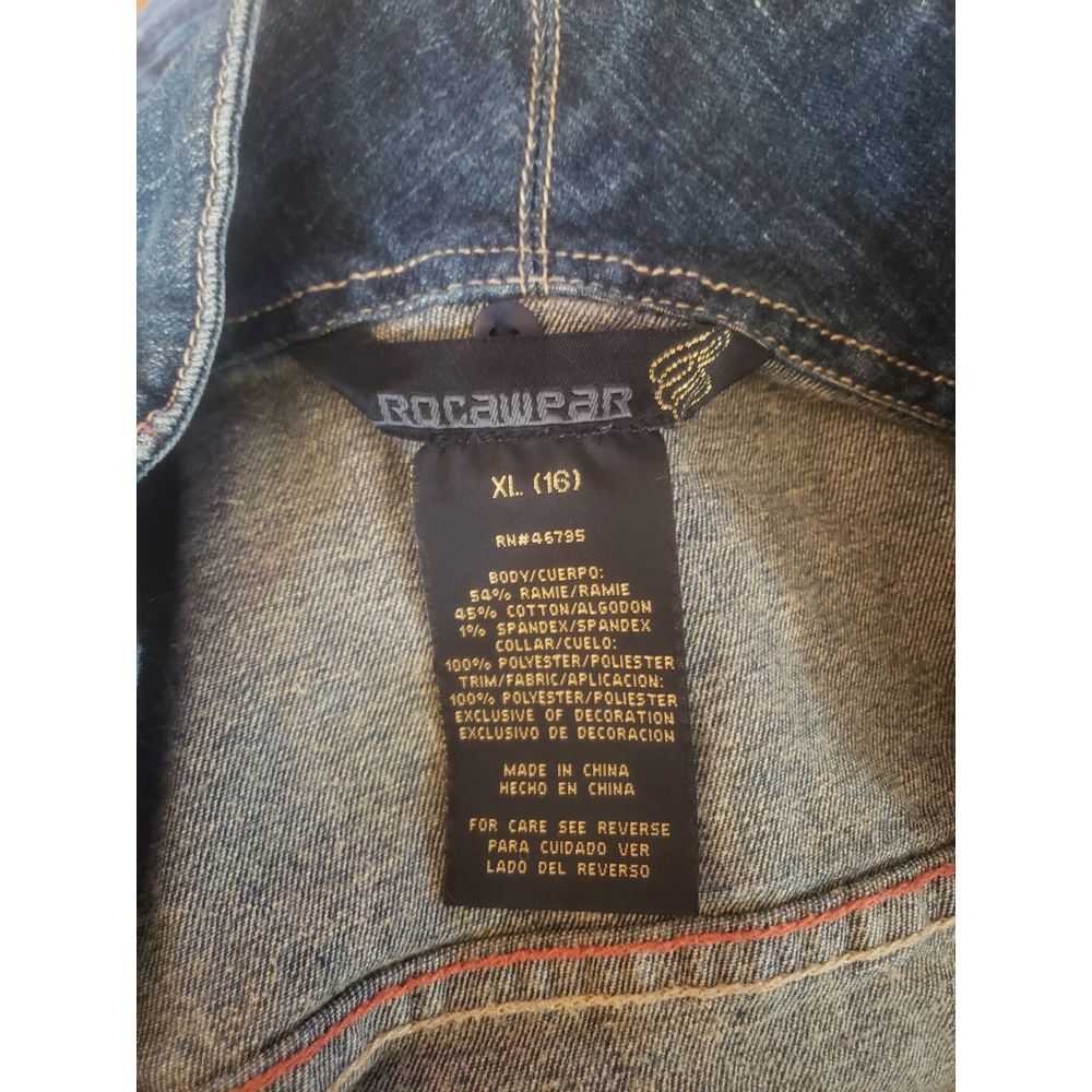 Y2K Rocawear Denim Jacket - Picture 5 of 6
